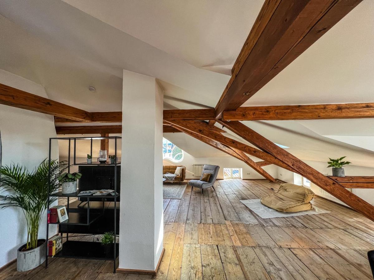 Loft-Wohnung Im Herzen Von Prien - 100M2 - Smarttv Extérieur photo