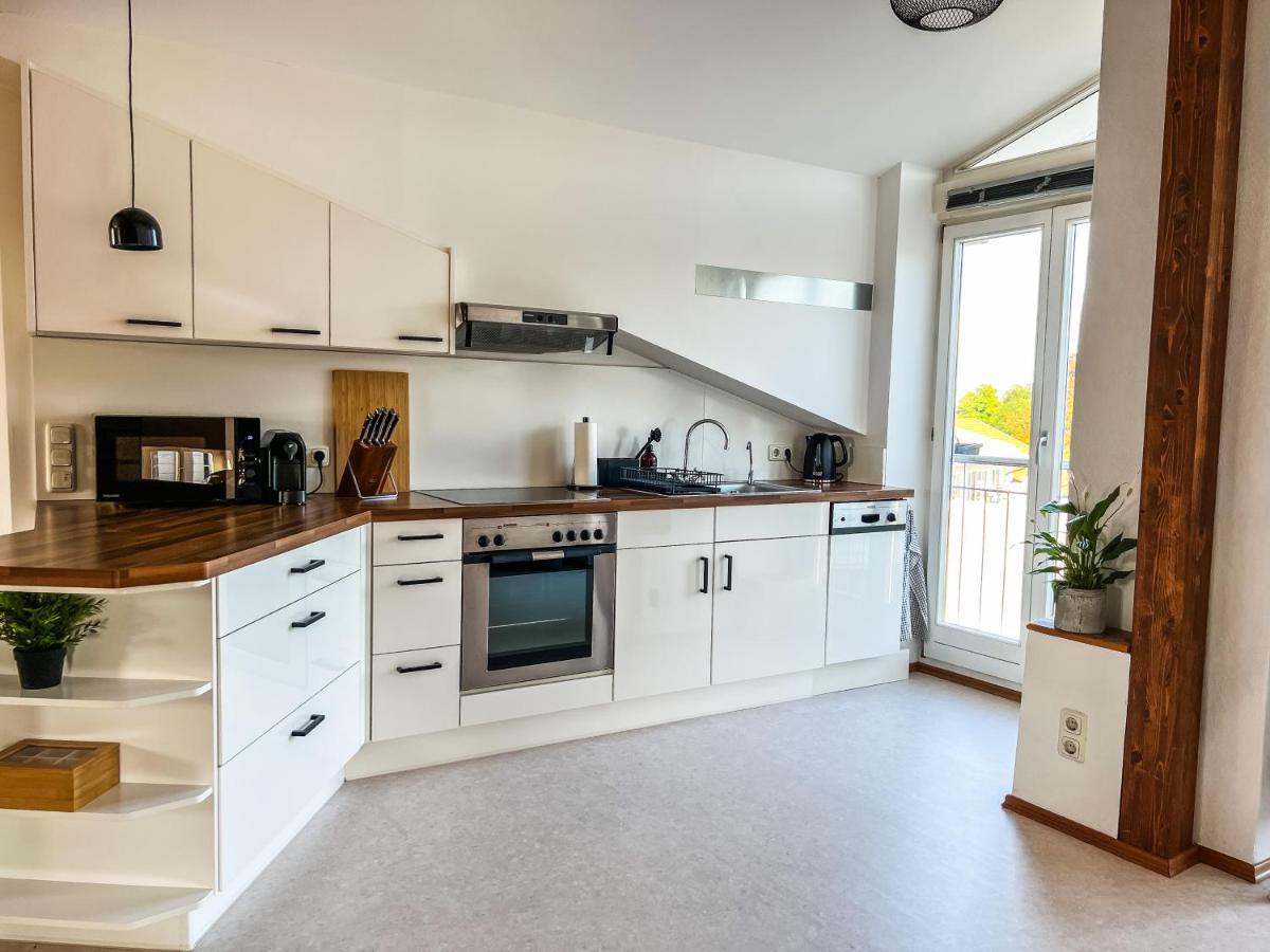 Loft-Wohnung Im Herzen Von Prien - 100M2 - Smarttv Extérieur photo